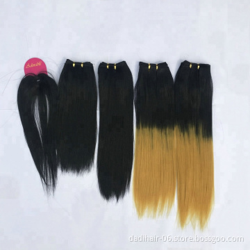 Adorable hair factory drop shipping 5 hair pieces in one pack,cuticle aligned synthetic hair weaves 200g/set
